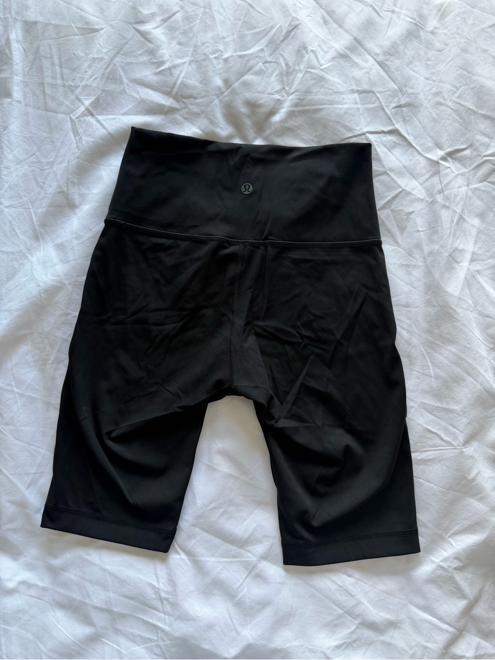 lululemon Black Wunder Under Shorts Earth Day High Rise Bike Short size 4